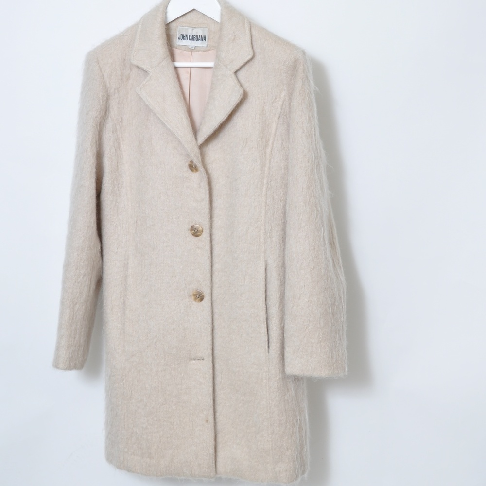 100% Wool Coat**John Caruana** DesignerTan